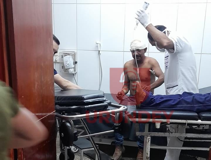 Gomero herido tras explosión de neumático: Accidente laboral en Pedro Juan Caballero
