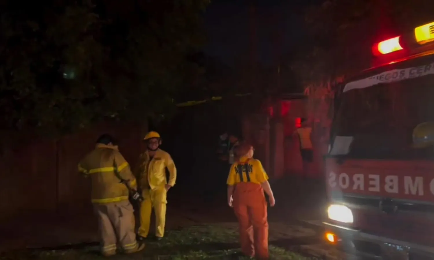 Fuga de gas provoca incendio y deja una mujer herida en Pedro Juan Caballero