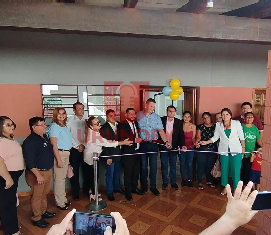 Gobernación de Amambay inaugura aulas refaccionadas en el colegio General Genes de PJC
