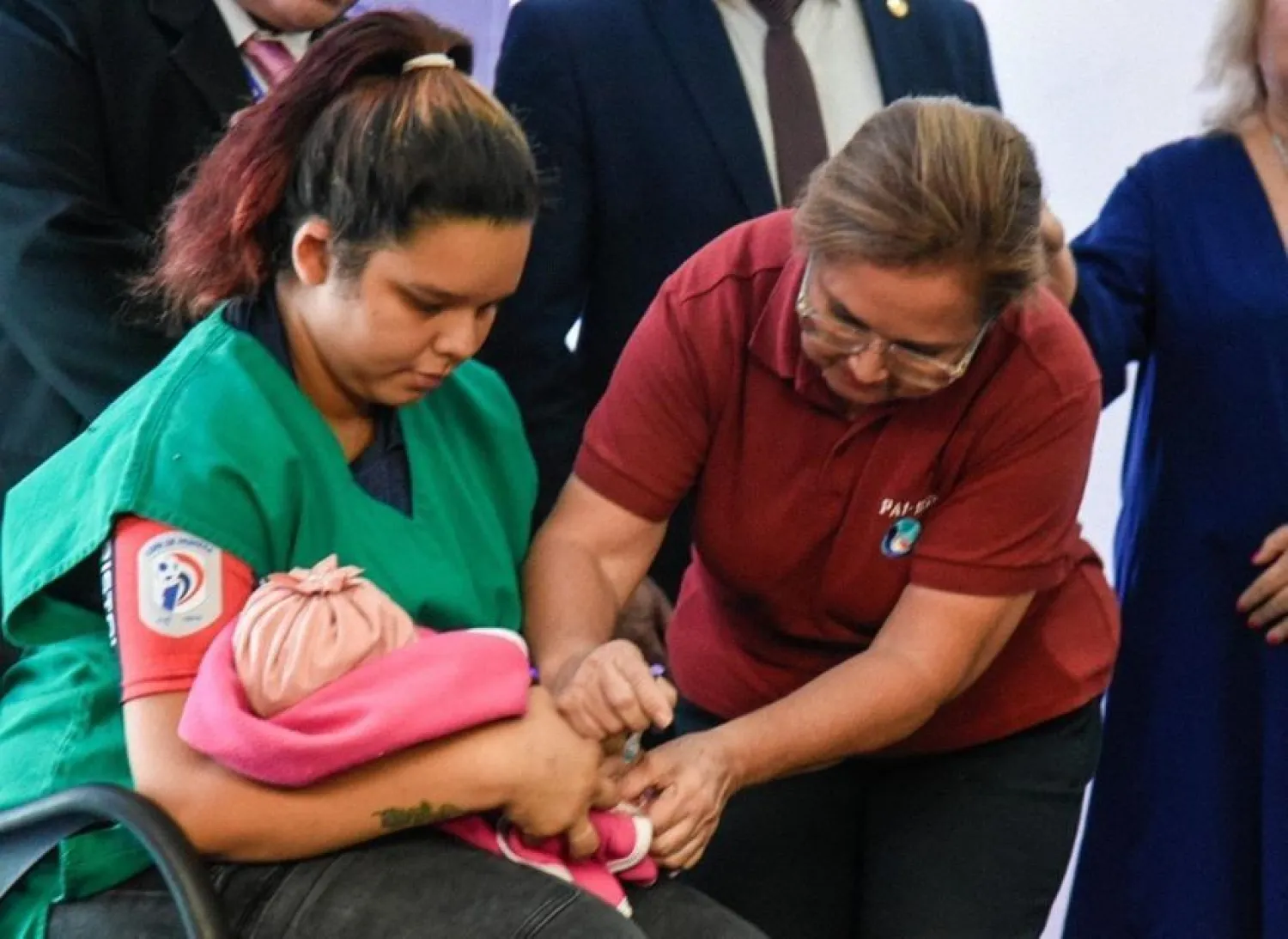 Más de 3100 niños recibieron primera dosis el contra sarampión en las últimas dos semanas