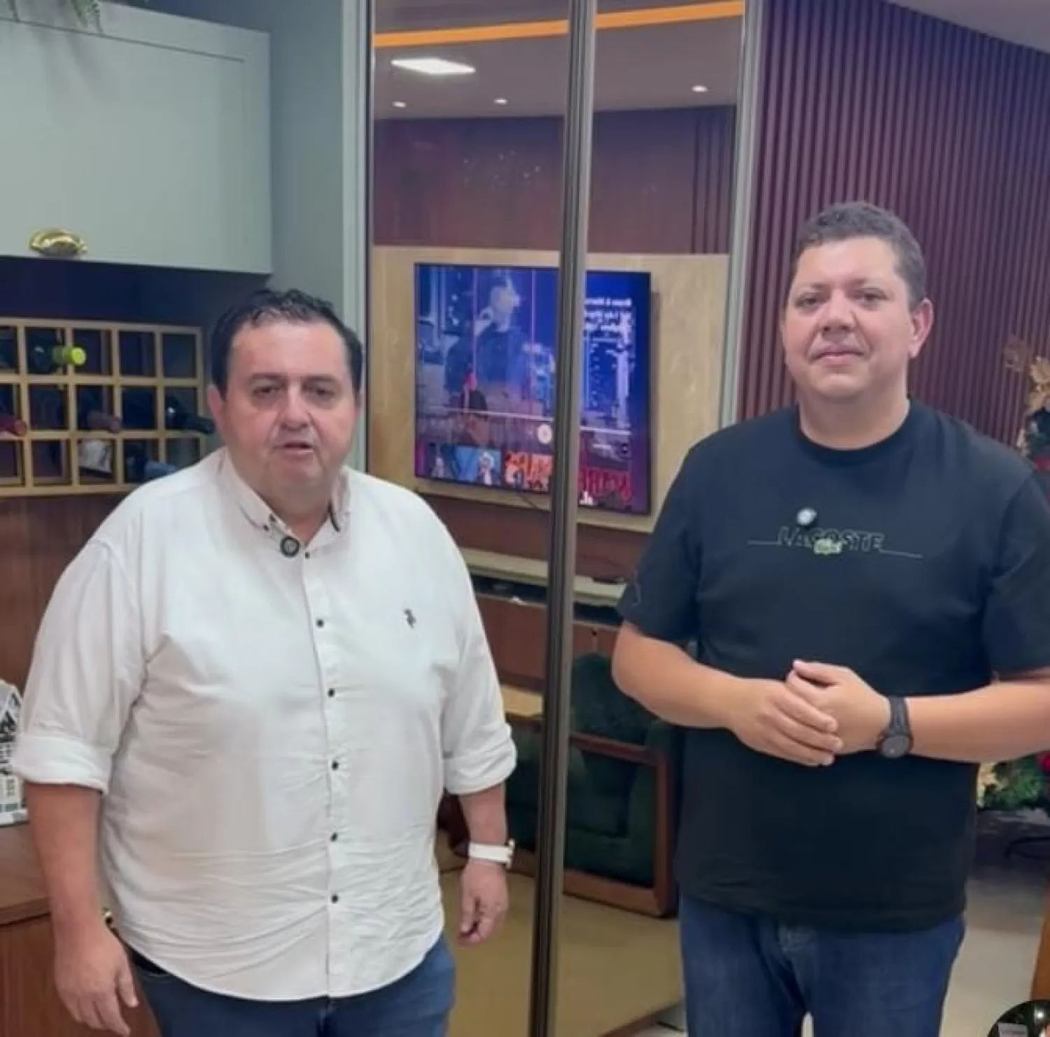 Diputado Arturo Urbieta y gobernador Juancho Acosta coordinan proyectos estratégicos para el norte del país