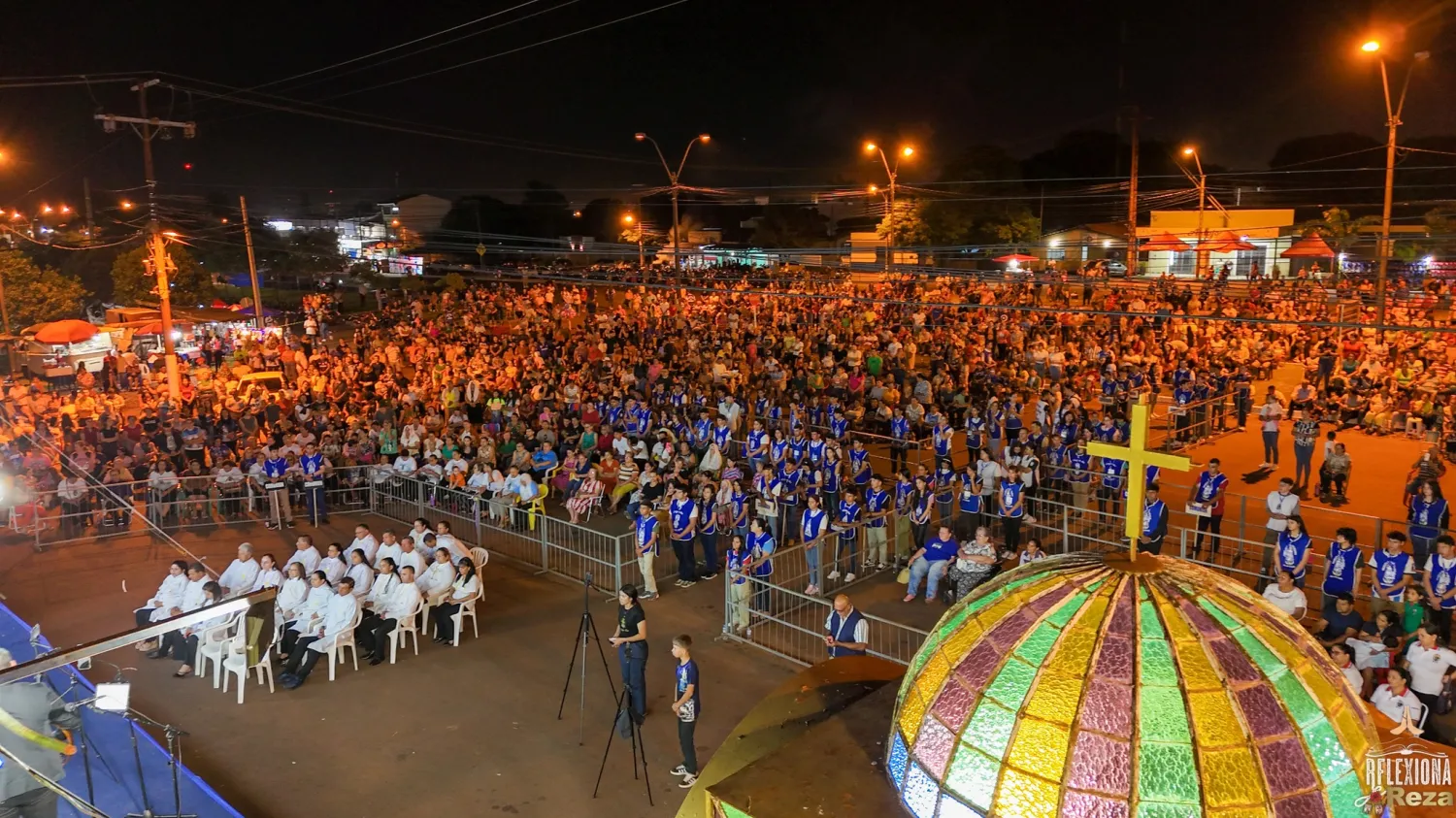 Penúltimo día del novenario a la Virgen de Caacupé en Pedro Juan Caballero