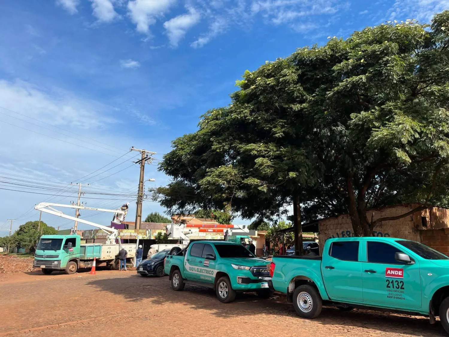 ANDE anuncia corte programado de energía en dos barrios de PJC para este viernes