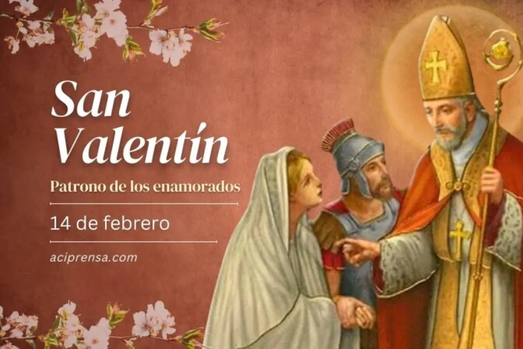 Hoy la Iglesia recuerda a San Valentín, patrono de los enamorados