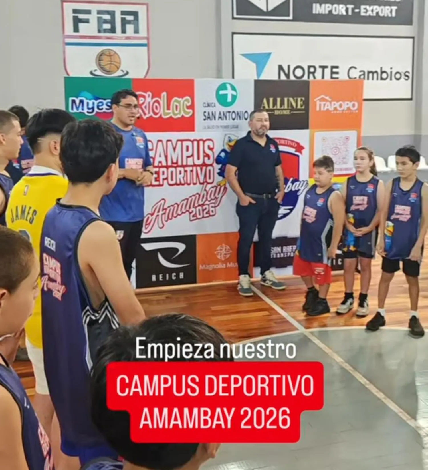 El básquetbol pedrojuanino se renueva: La FBA inauguró su Campus Deportivo con presencia internacional