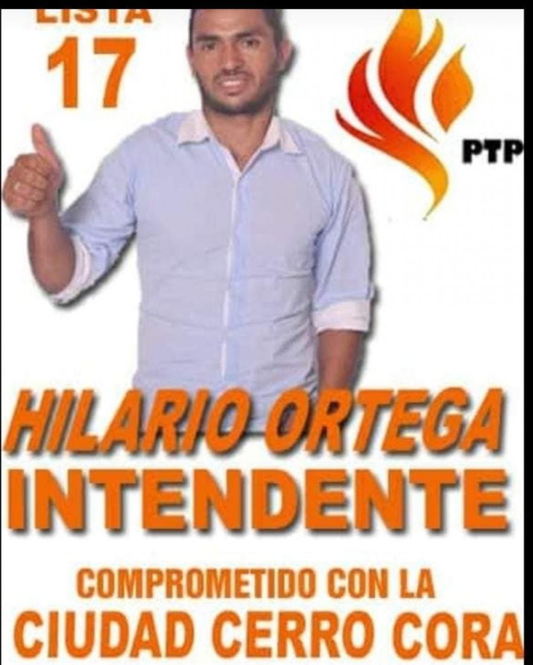 Excandidato a intendente de Cerro Corá aprehendido por golpear a su pareja