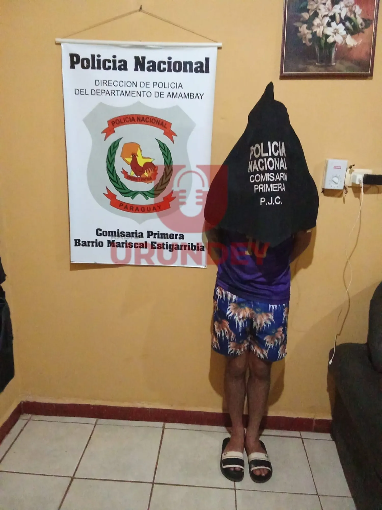 Joven con prohibiciones de conducta es detenido en PJC con cocaína tras persecución