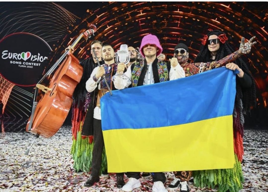 Ucranianos celebraron la victoria en el festival de Eurovisión