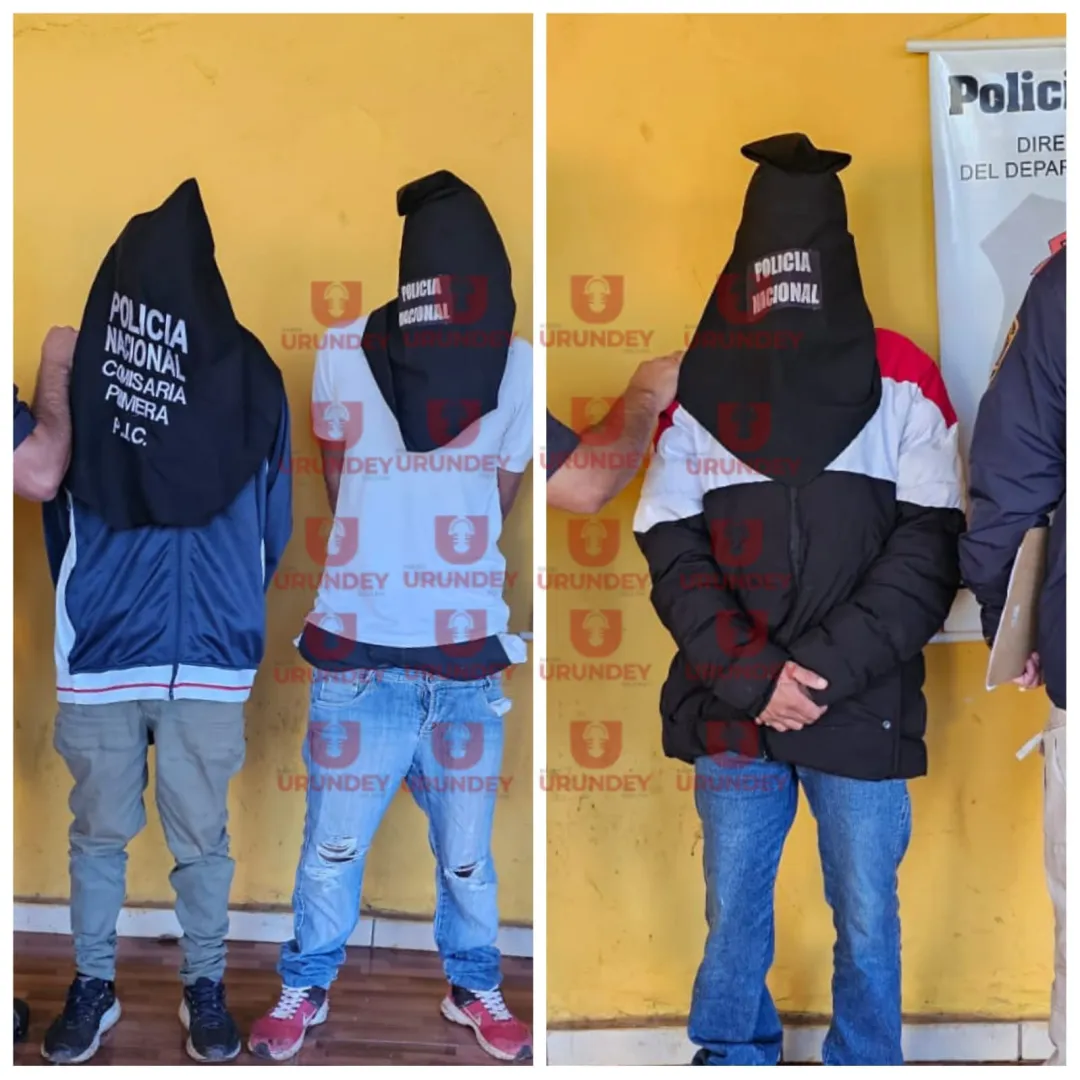 Confirman identidades de detenidos por asalto a funcionaria de farmacia en Pedro Juan Caballero