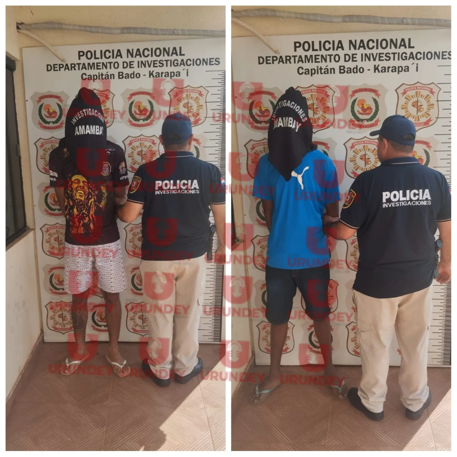 Detienen a dos brasileños requeridos por la justicia de su país tras allanamiento en Capitán Bado