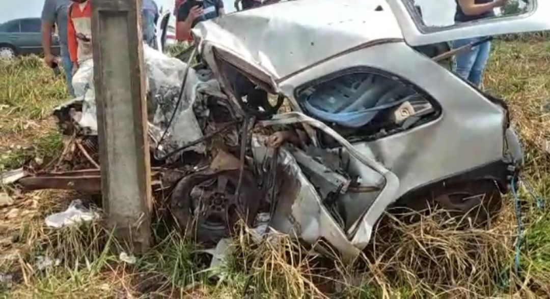 Encontraron latas de cerveza en vehículo involucrado en triple choque sobre la Ruta PY 05