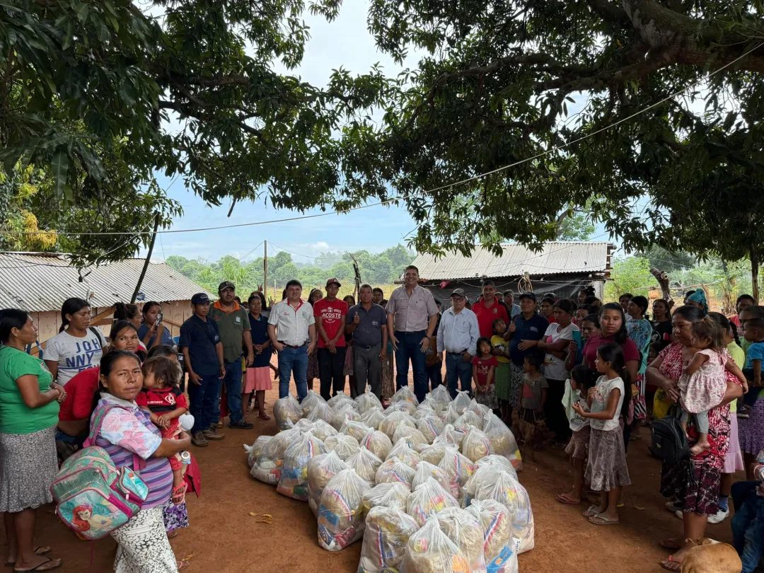 Gobierno departamental de Amambay asiste a comunidad indígena de Capitán Bado