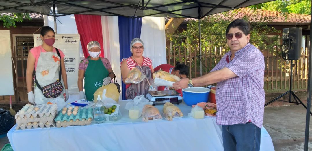 Exitosa feria de productoras de Amambay y el MAG