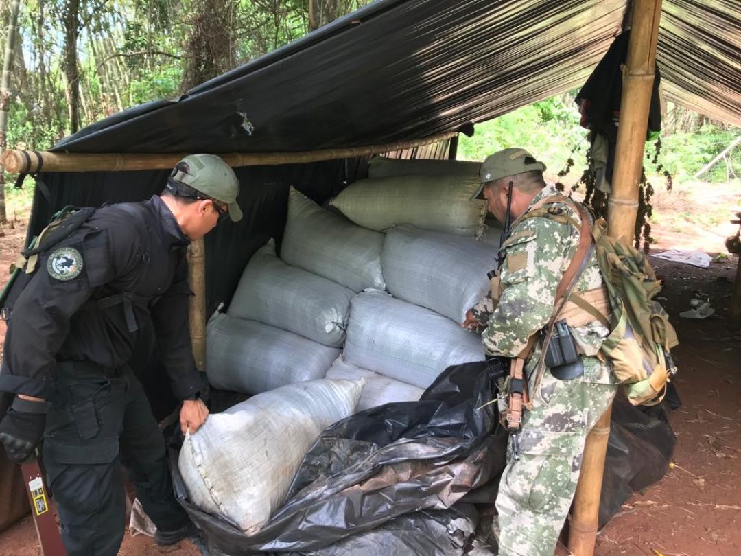 Alianza entre Senad y Policía Federal golpea a sector narco