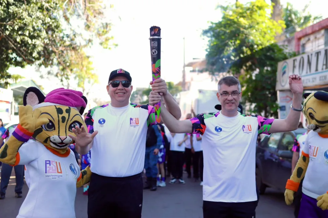 La llama de los Juegos Panamericanos Junior ASU2025 enciende espíritu deportivo en Amambay