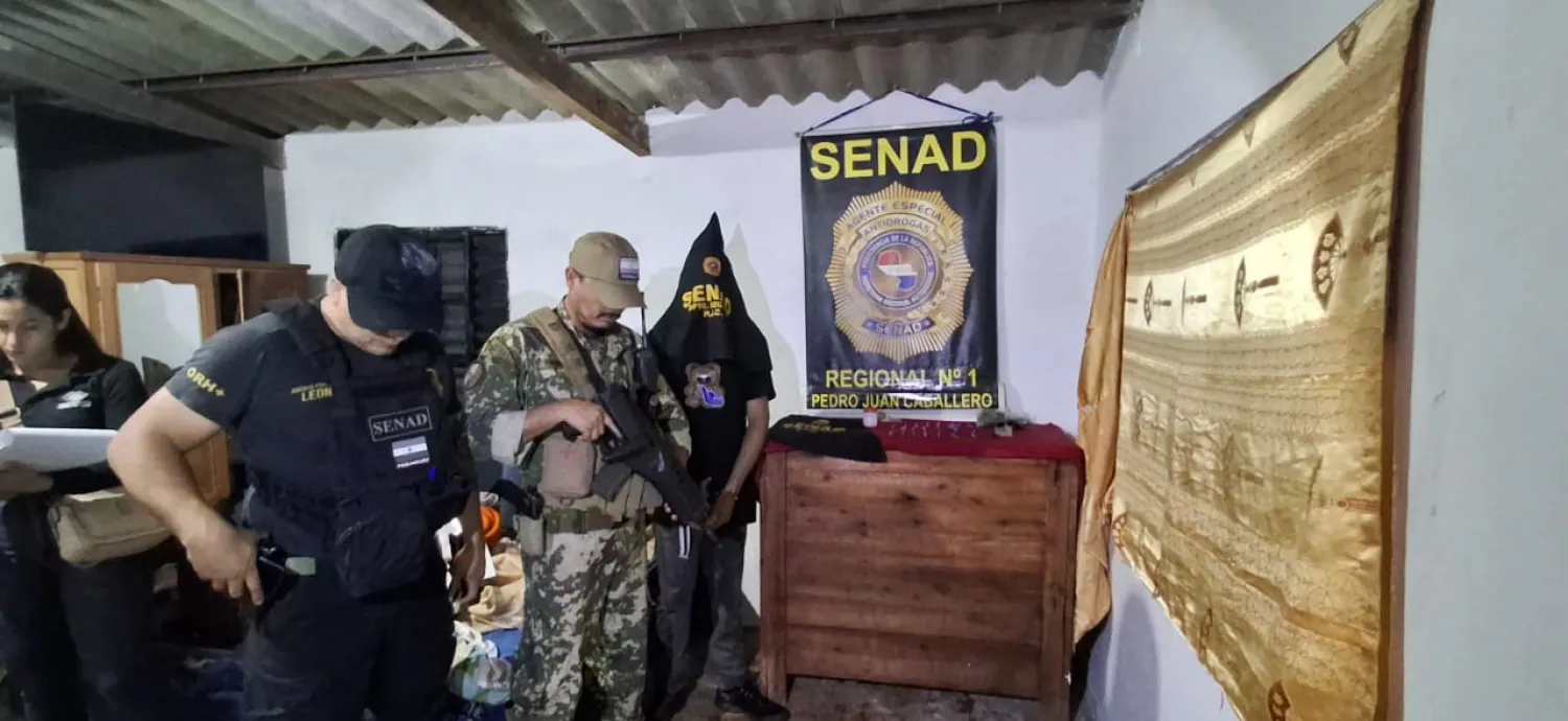 SENAD detiene a un joven con marihuana y crack en Pedro Juan Caballero