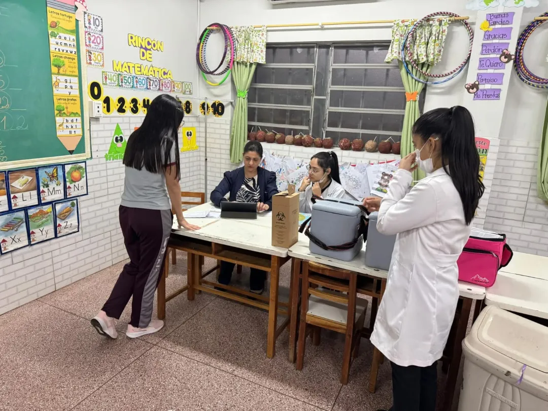 Inicia en Amambay la campaña de vacunación contra el VPH en escuelas