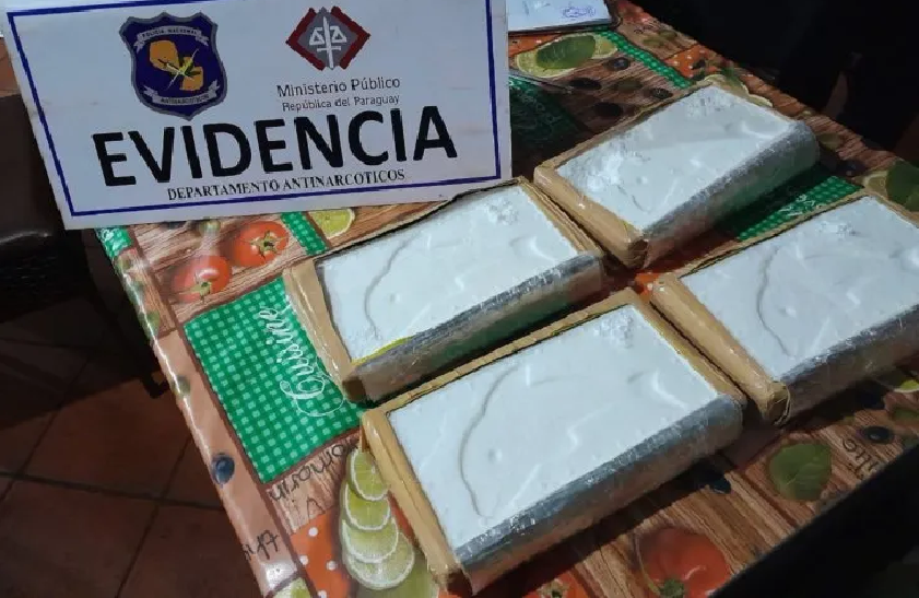 Brasileño cae con 4 kilos de cocaína en Pedro Juan Caballero