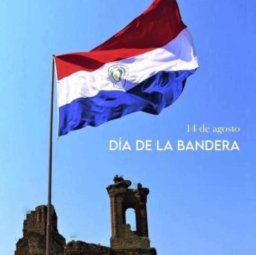 Paraguay celebra el Día de la Bandera, el único estandarte nacional con dos escudos distintos