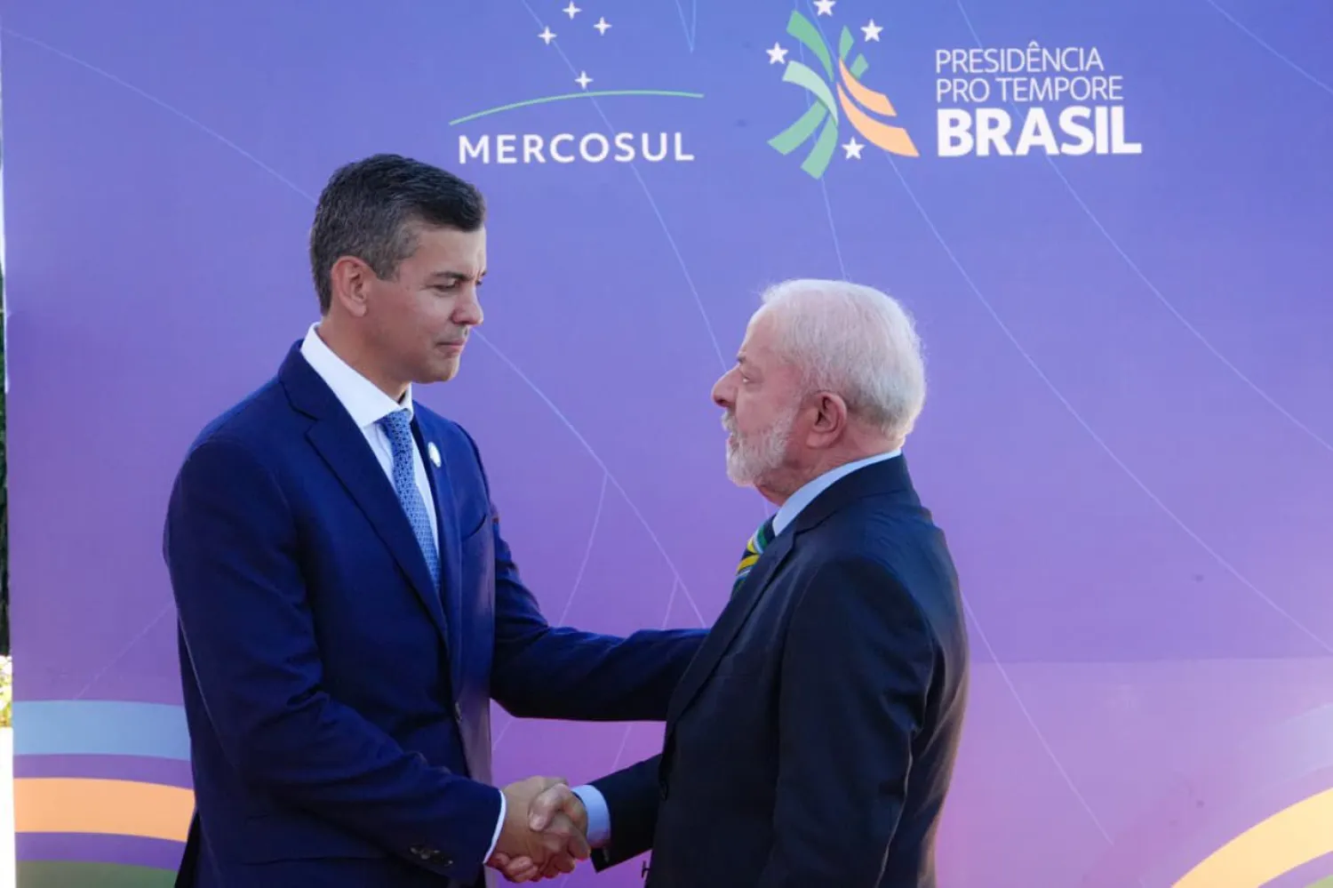 Presidente Peña cuestionó a Lula por la falta de coordinación en la inauguración del puente