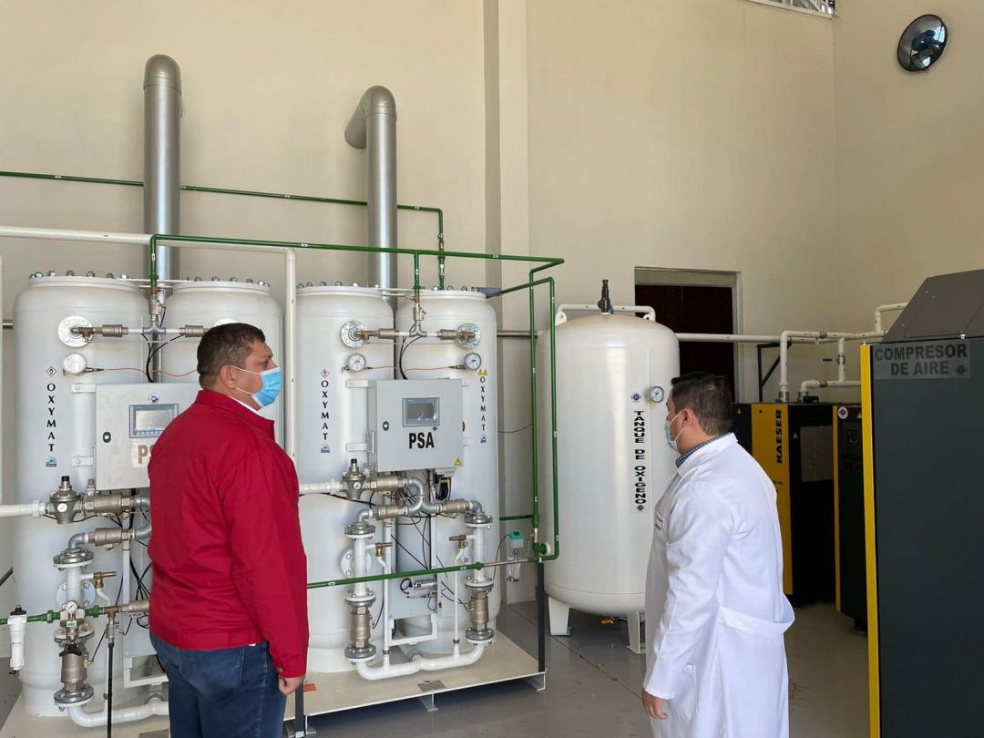 Nueva planta generadora de oxígeno de IPS redobla capacidad de la anterior, aseguró Dr. Duarte