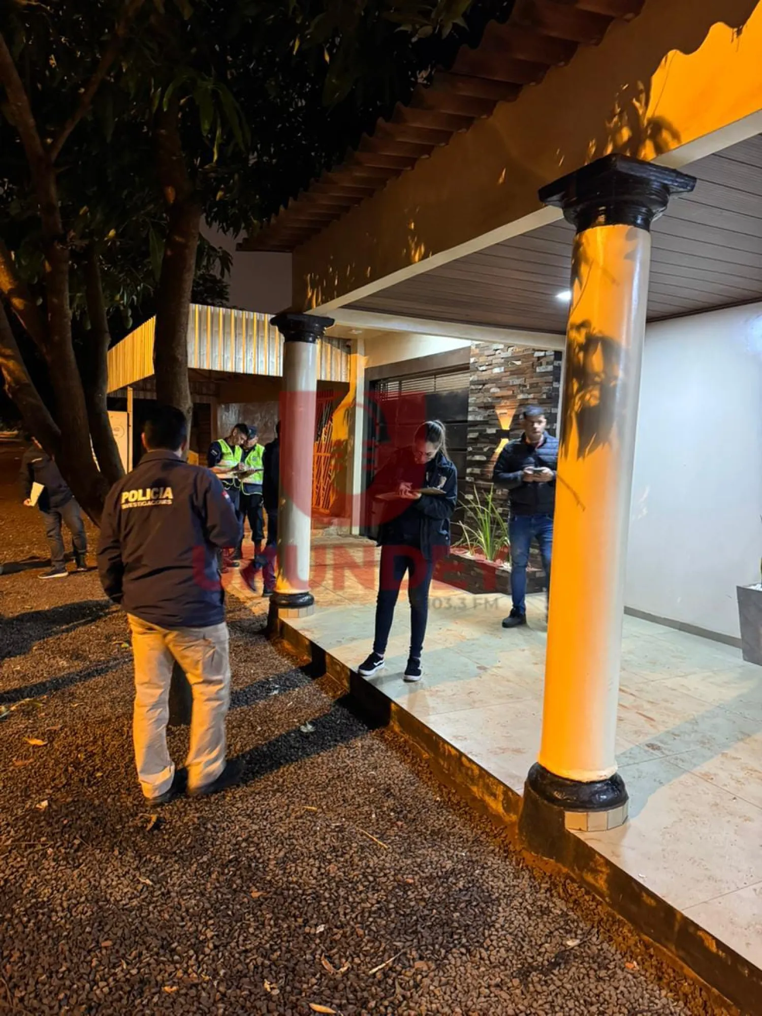Motociclista dispara contra una vivienda en Pedro Juan Caballero y deja un panfleto intimidatorio