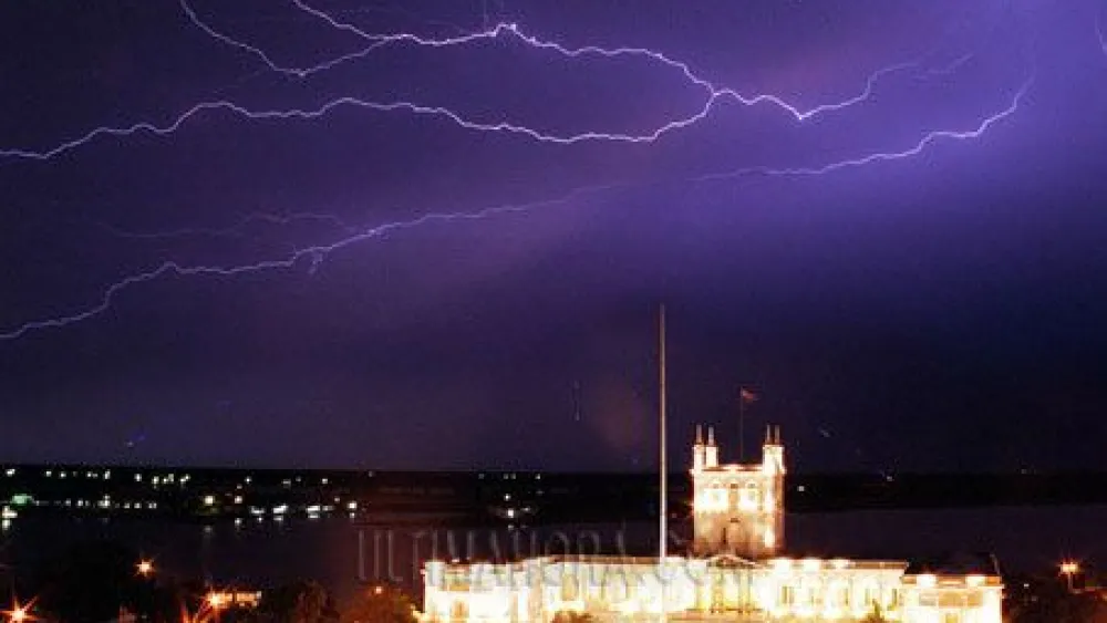 Alerta meteorológica: Anuncian lluvias y tormentas eléctricas para 9 departamentos