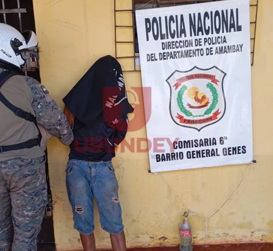 Joven buscado por la justicia amenazó quemar la casa con su pareja e hijos