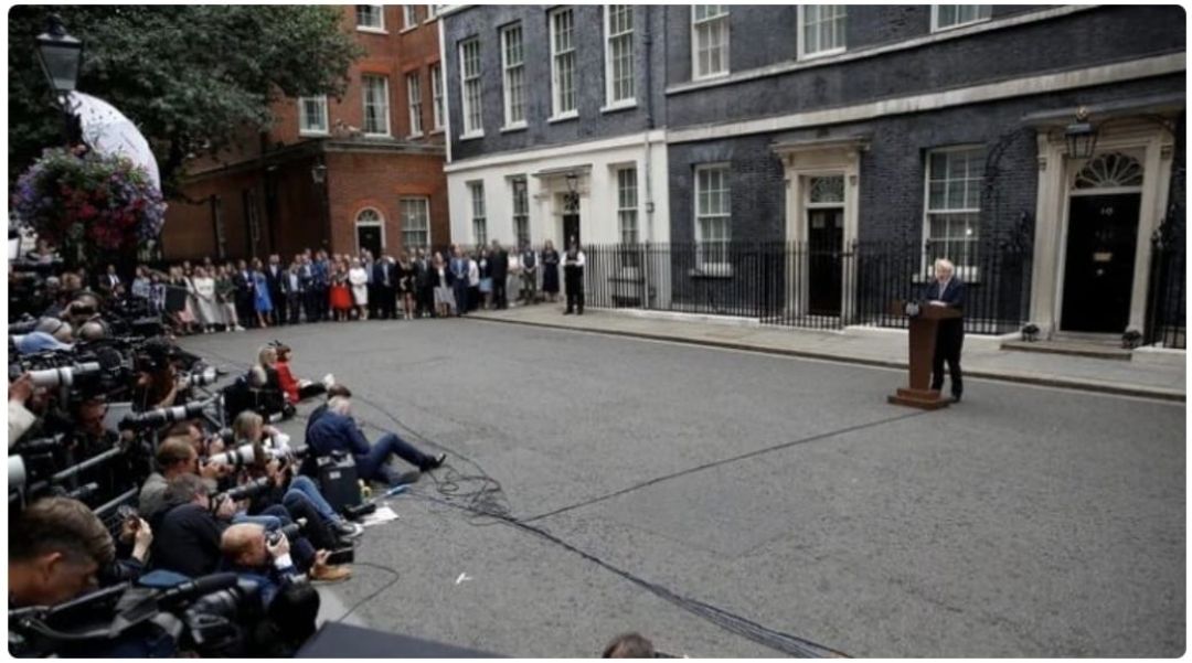 Boris Johnson renunció como primer ministro del Reino Unido