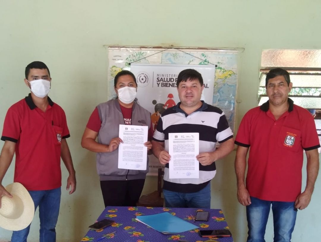 Salud y Capitán Bado firman convenio para construcción de USF