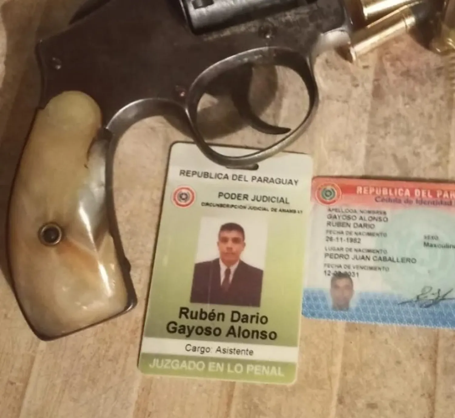 Detienen a funcionario judicial tras amenazar con un revólver en Zanja Pytã
