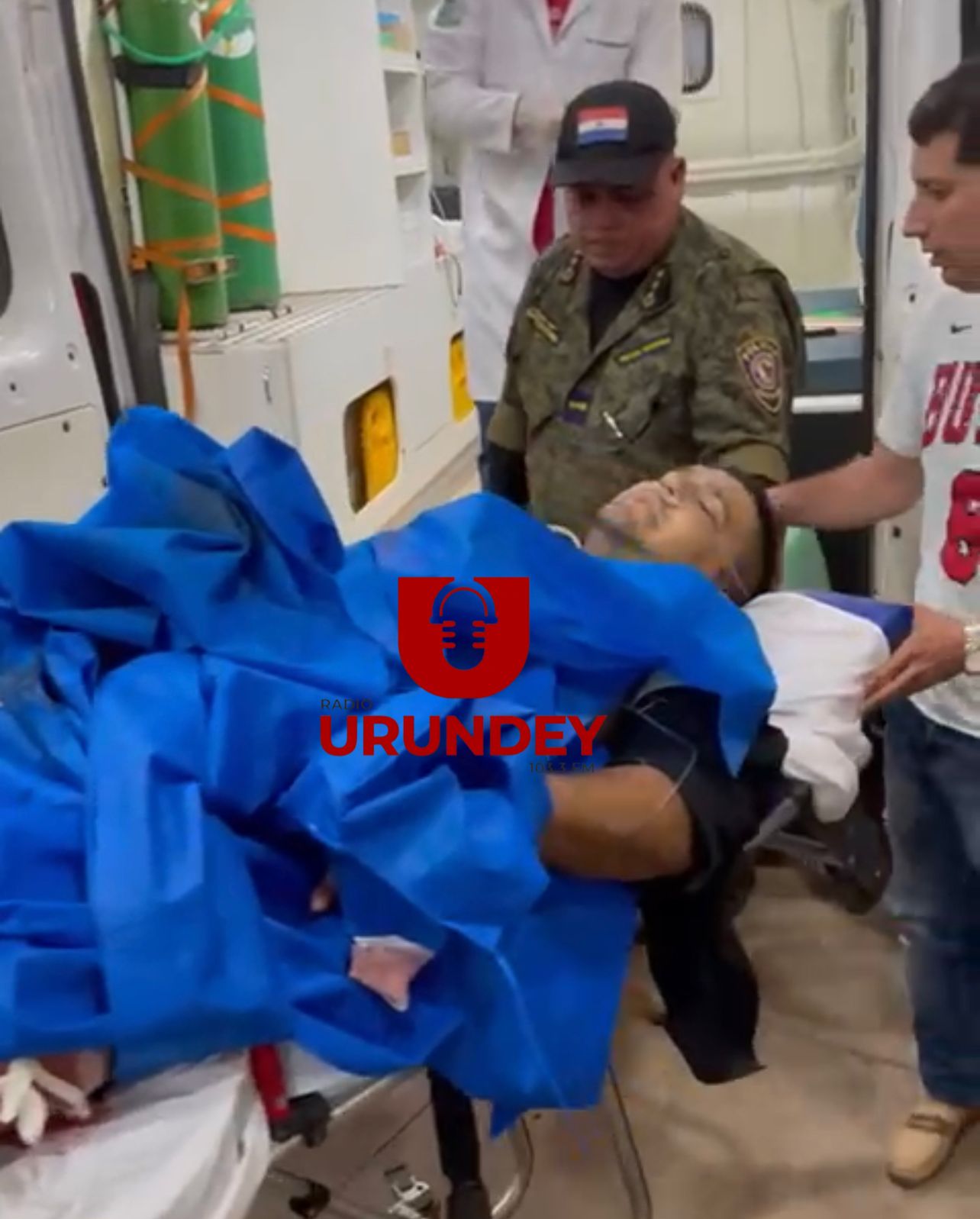 Policia herido recibió 6 disparos y fue trasladado a Asunción