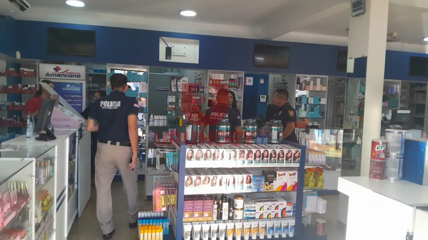 Asalto a farmacia en Pedro Juan Caballero dejó un botín de más de G. 95 millones