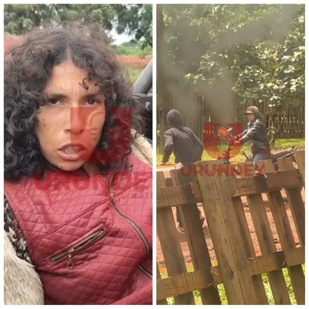 PJC: Detienen a una mujer que fue vista alzando a otra en una moto con objetos hurtados
