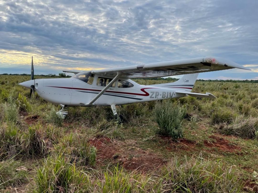 Hallaron avioneta robada ayer en San Cristóbal