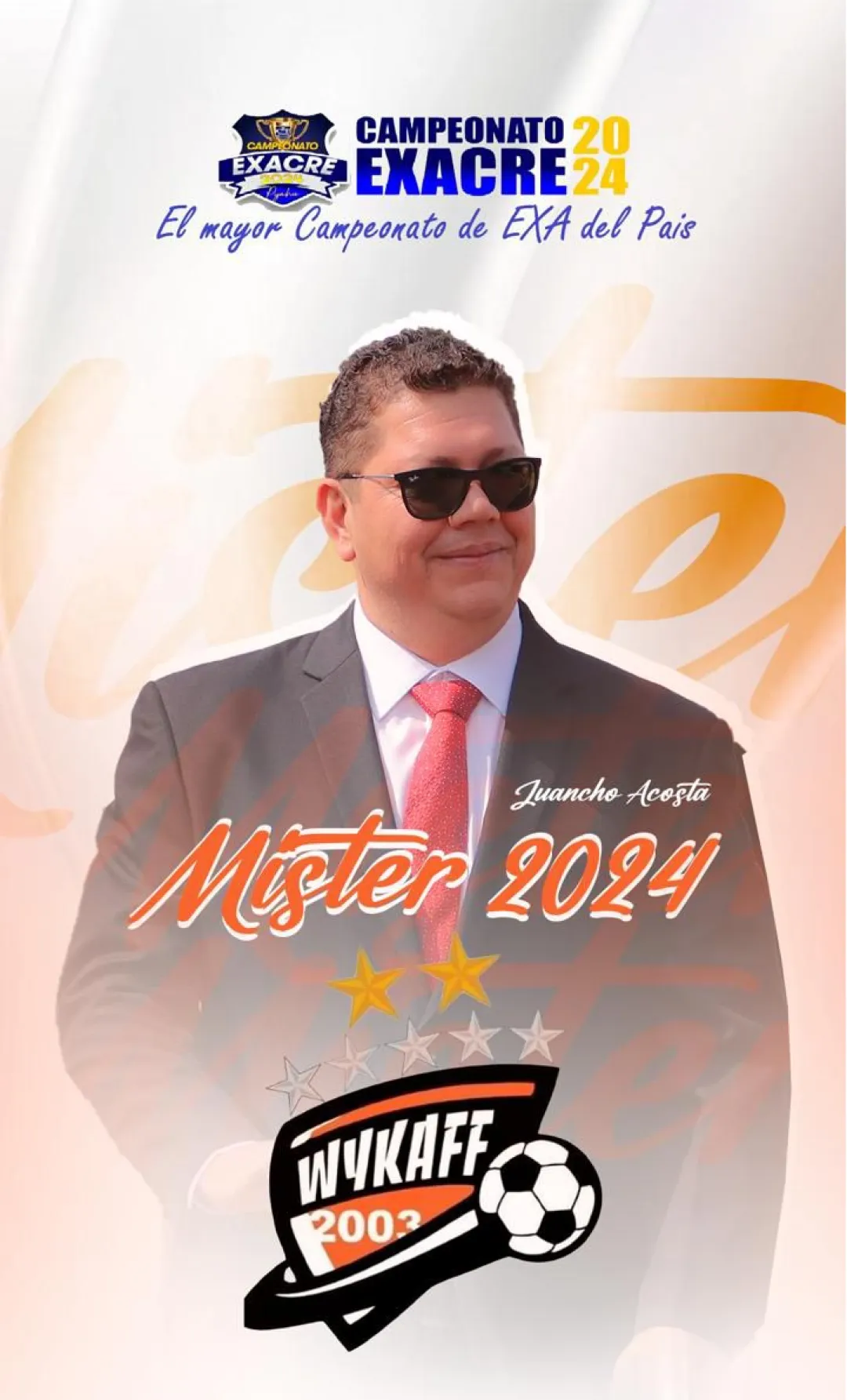 Gobernador "Juancho" Acosta es Candidato a Mister 2024 en el Evento Exa CRE