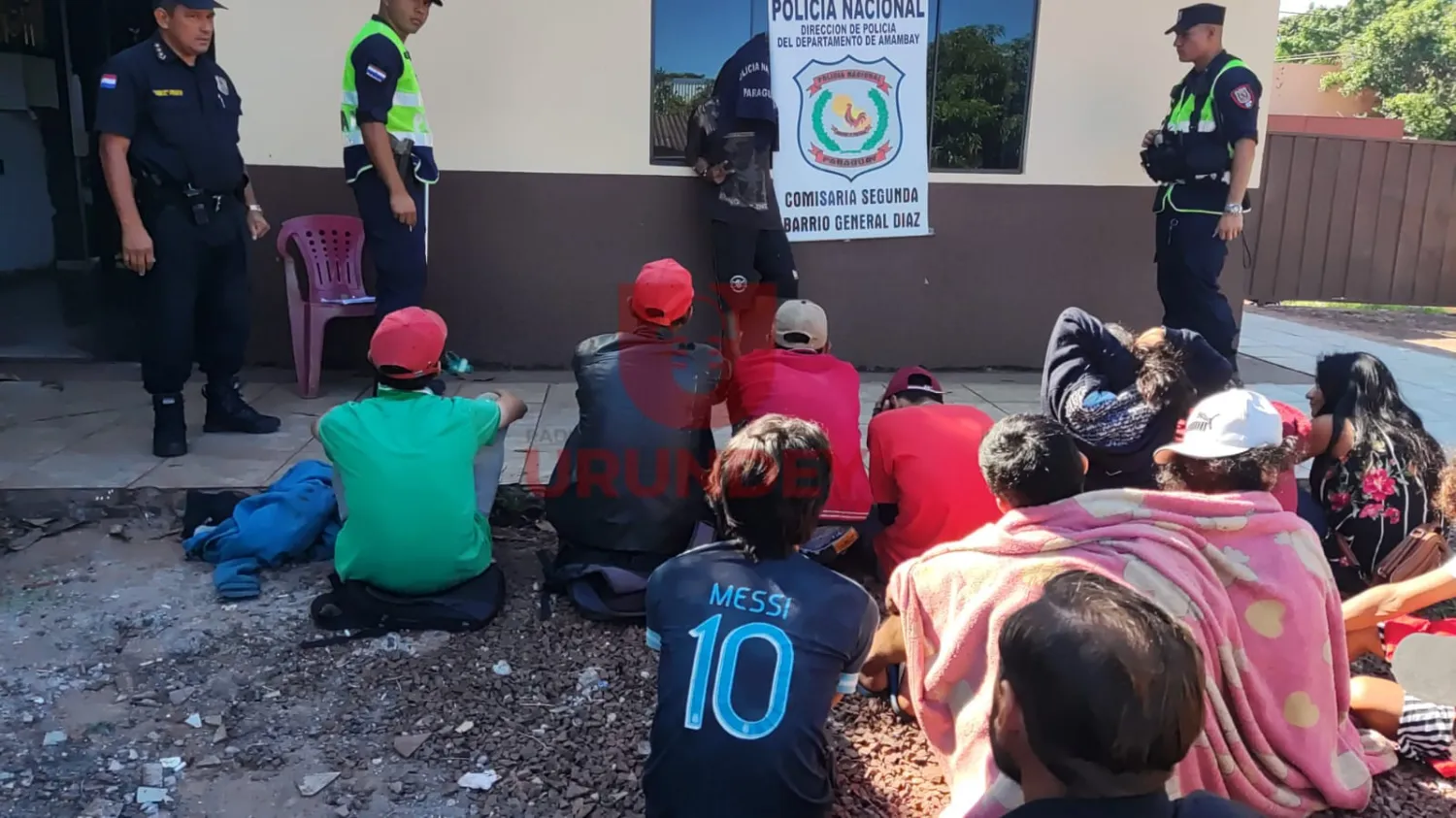 Procedimiento en un arroyo de PJC arroja 17 demorados, cuatro de ellos con orden de captura