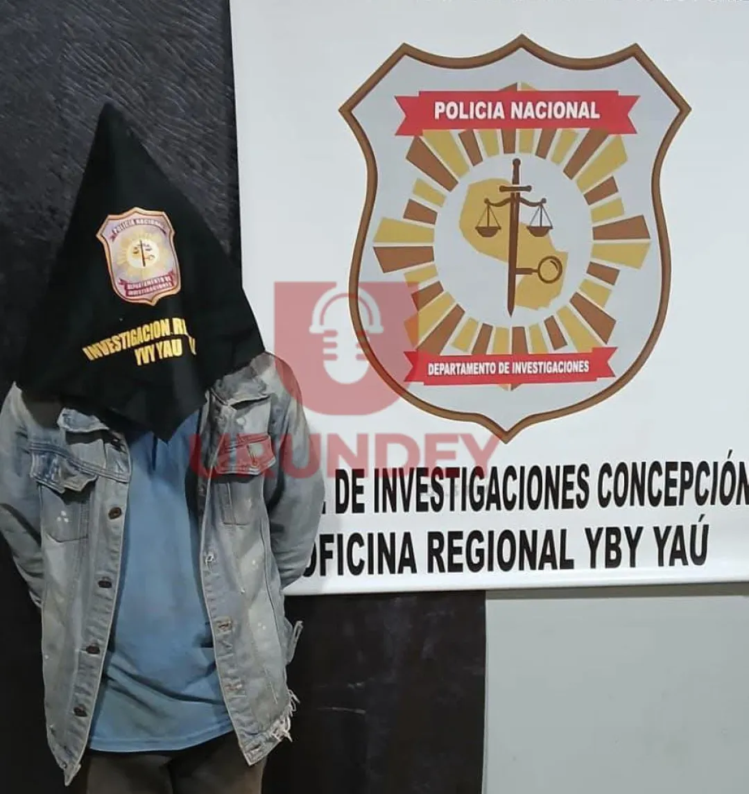Luego de 15 años cae en Yby Yaú un hombre buscado por abusar de su hijastra en Cerro Corá