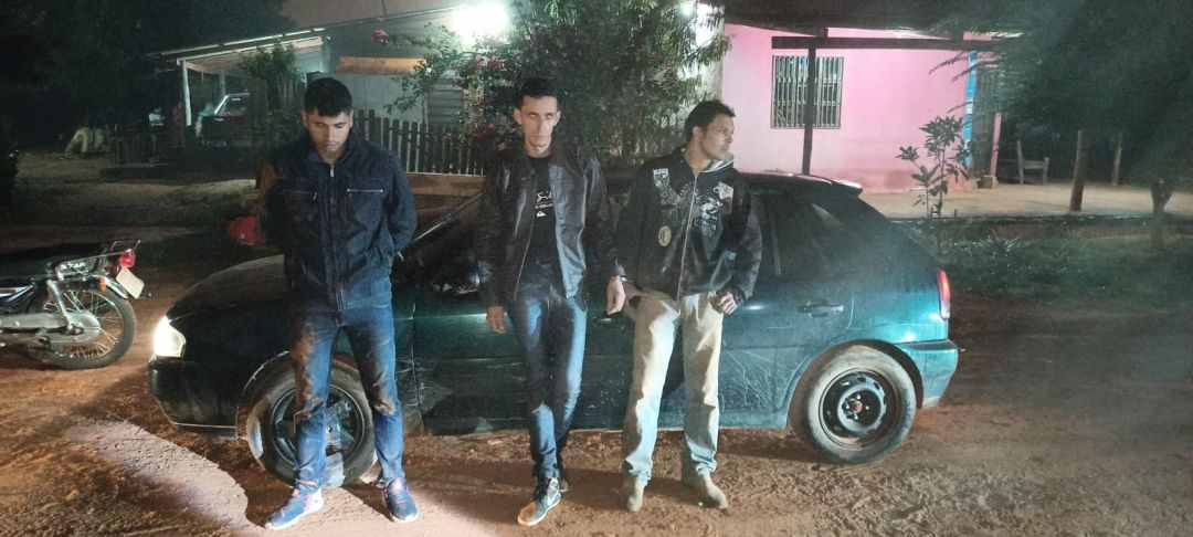 Senad incauta más de 150 kilos de droga transportados en auto en Bella Vista Norte
