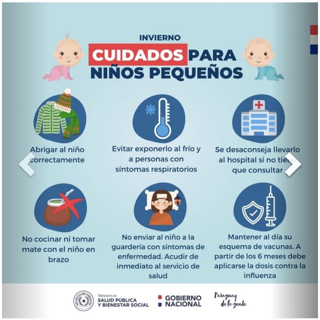 Consejos para proteger la salud de niños y niñas en épocas de frío