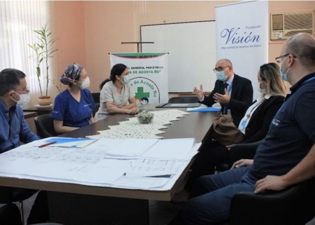 Reducir ceguera en lactantes es el desafío de Hospital Acosta Ñu y Fundación Visión