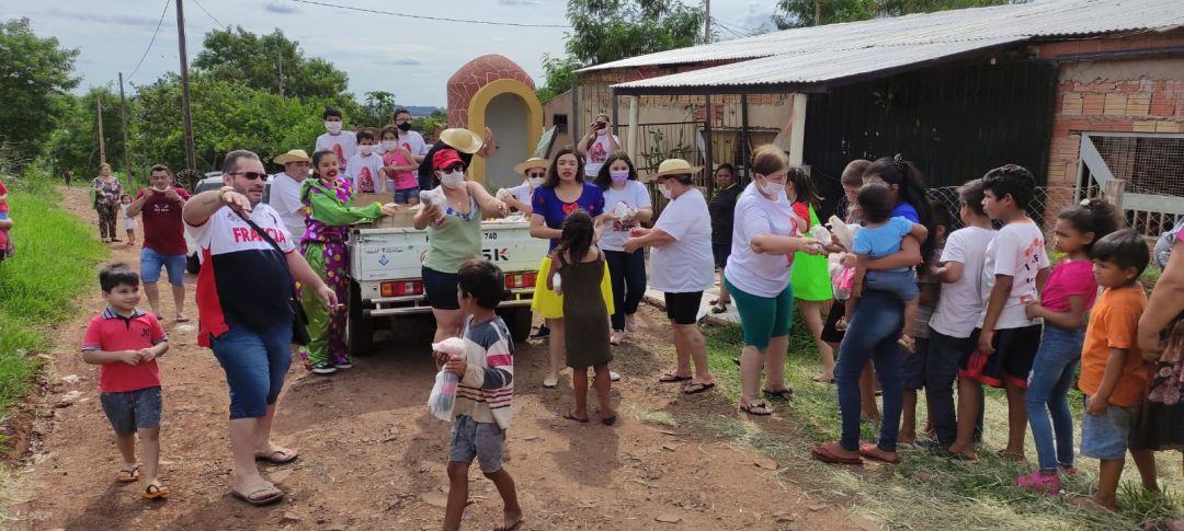 Llevaron alegría a más de 600 niños de PJC