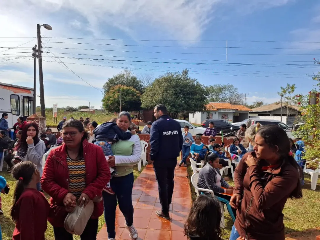 Exitosa jornada de salud en la USF de Fortuna Guazú con más de 150 atenciones médicas