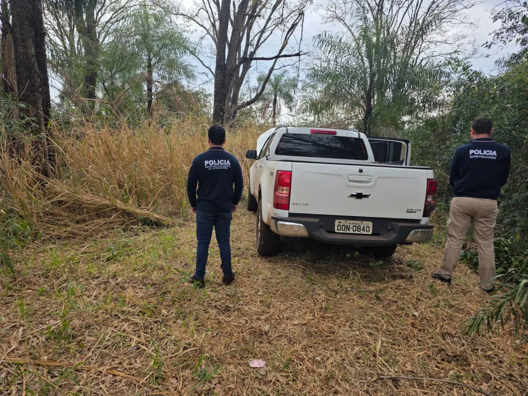 Encuentran en Pedro Juan Caballero camioneta robada en Ponta Porã
