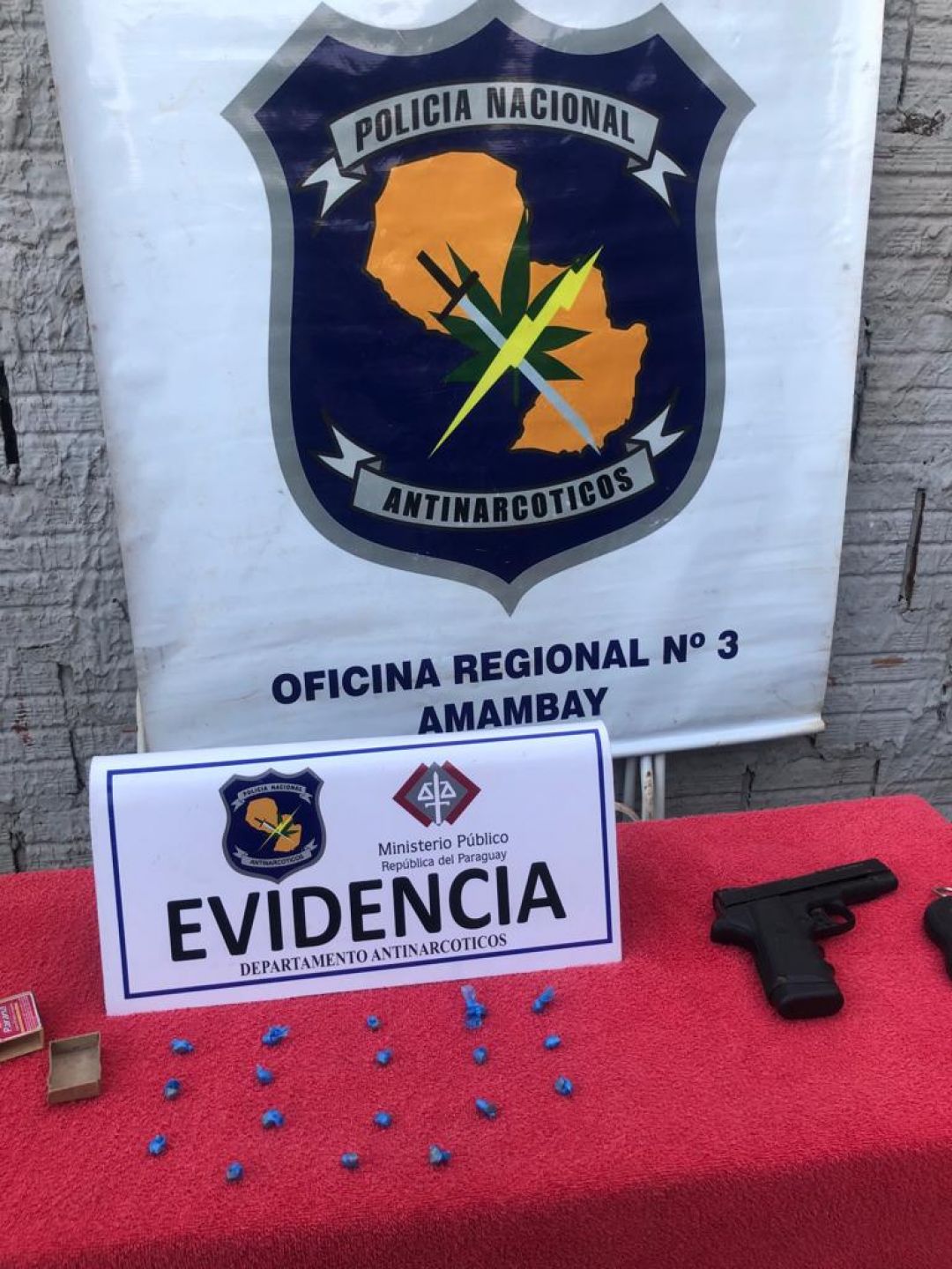 Antinarcóticos detuvieron a mujer con 18 dosis de cocaína