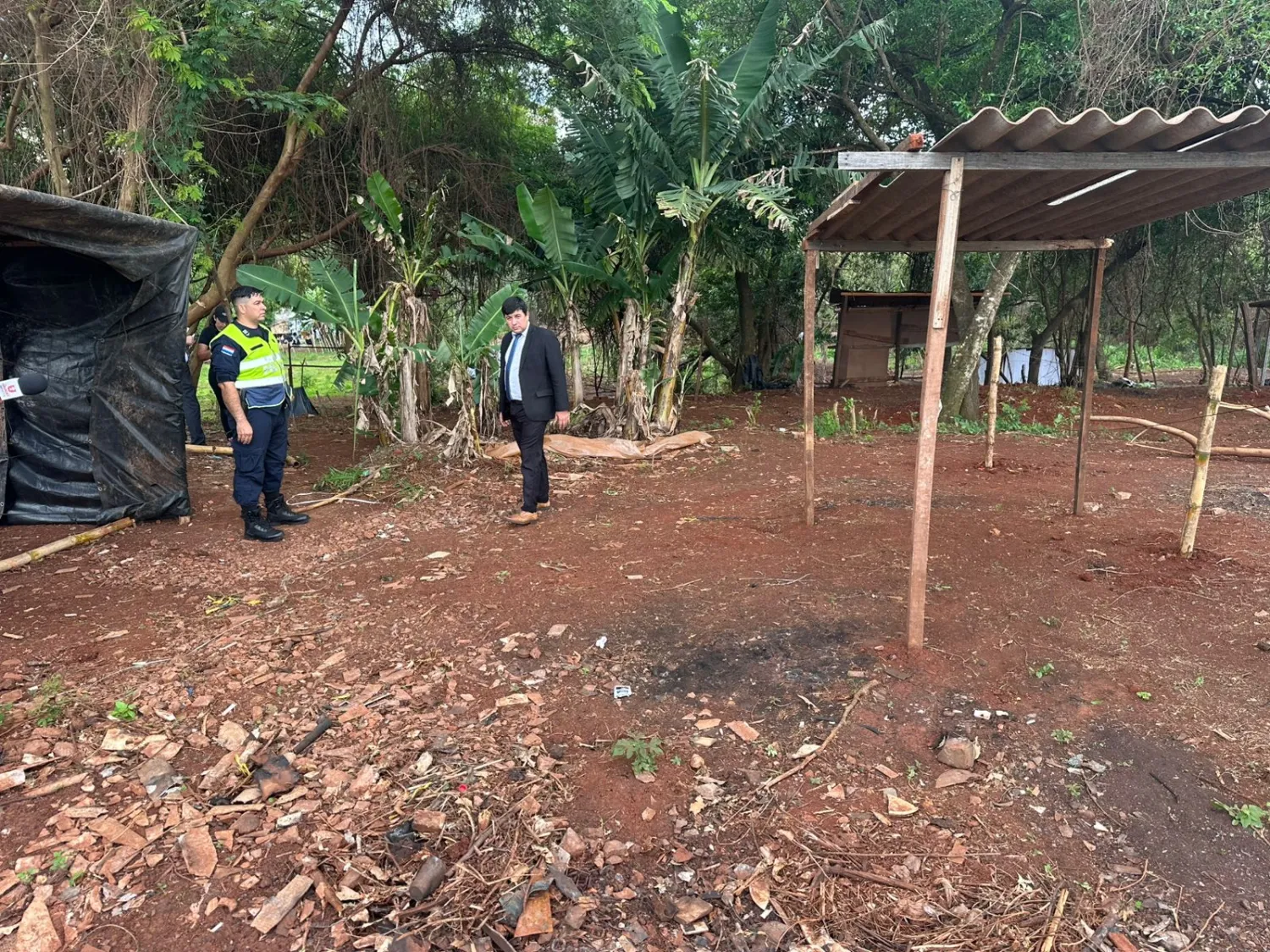 Fiscalía y Policía Nacional recaban datos por invasión de inmueble en Pedro Juan Caballero