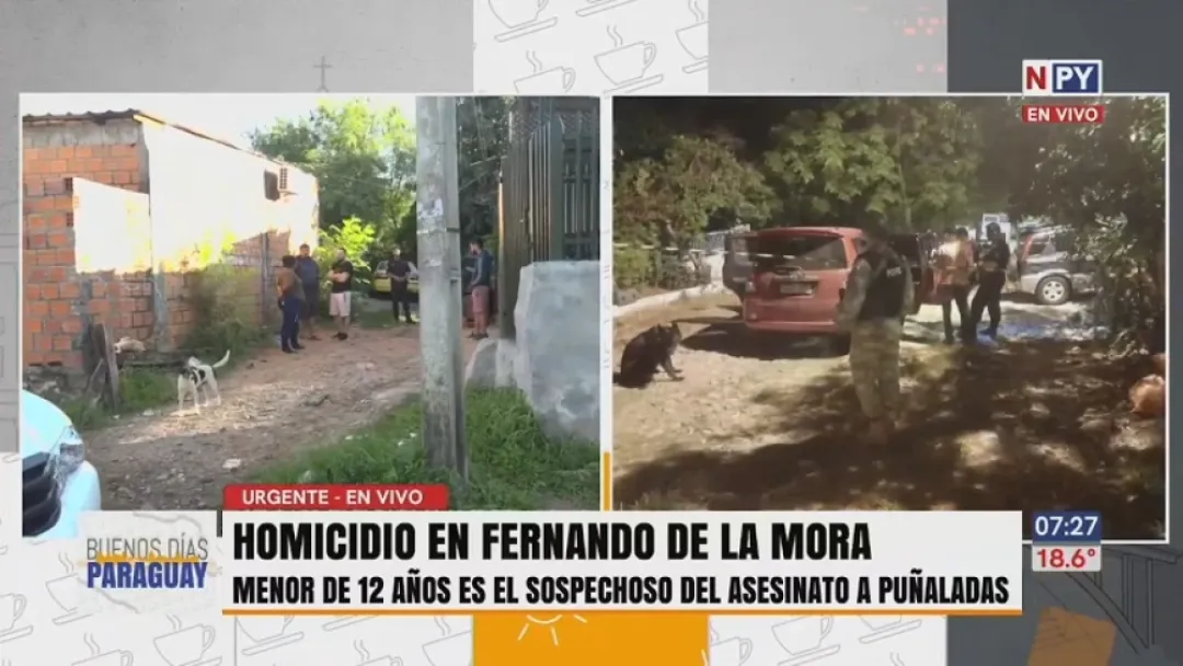Menor de edad habría matado a un hombre al intentar defender a sus padres