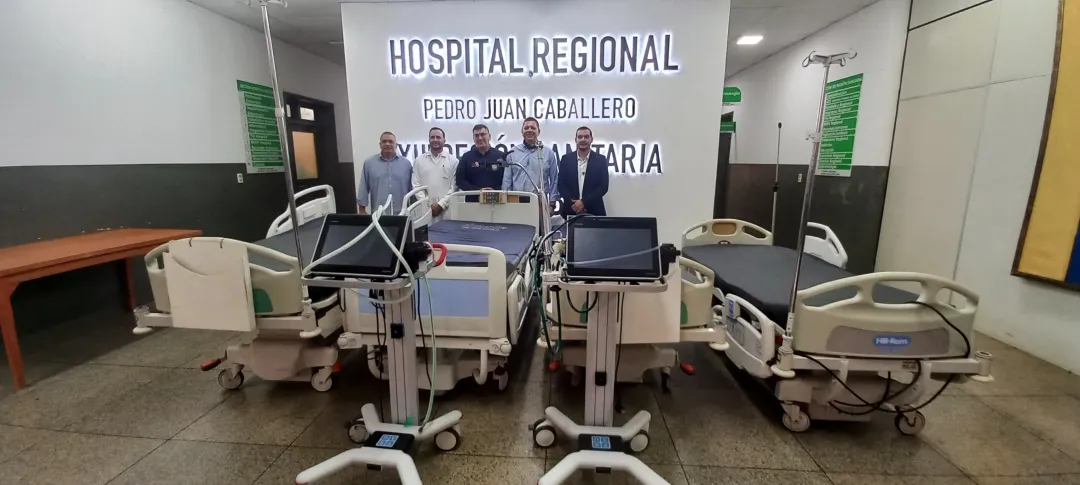 Hospital Regional de PJC recibe primer combo de camas articuladas y ventiladores para la UTI