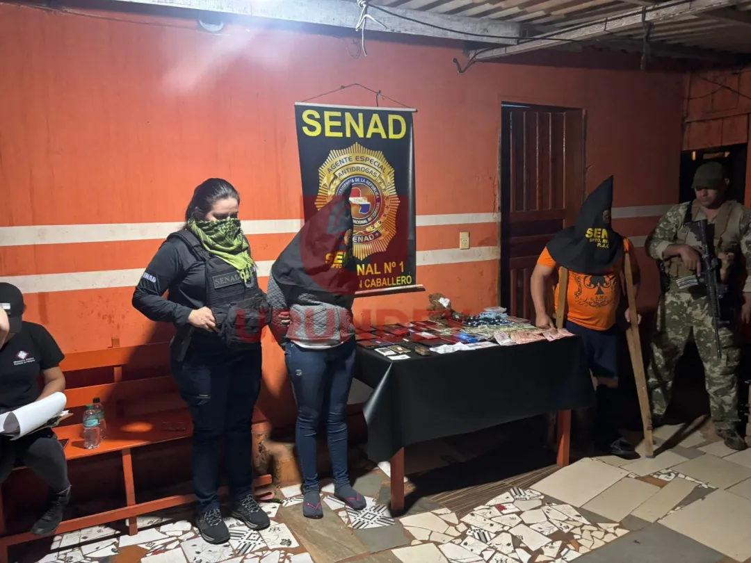 Desarticulan punto de microtráfico en Pedro Juan Caballero y detienen a dos hermanos