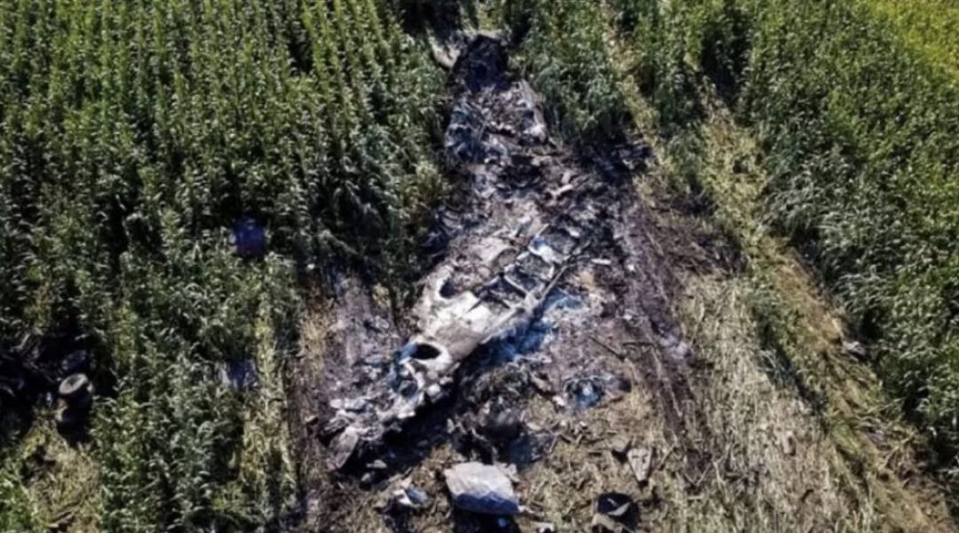Caída de avión que transportaba armas deja ocho fallecidos en Grecia